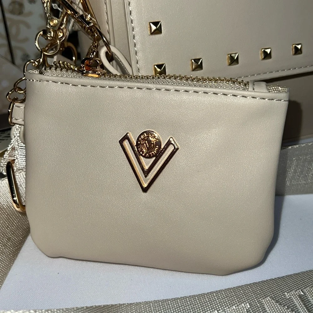 Valentino Orlandi Top Handle Crossbody Bag with Pouch - Picture 11 of 16